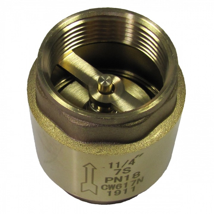 307 4" zawór zwrotny mosiężny Sferaco